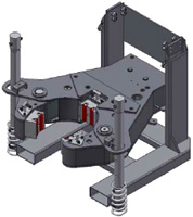 Hydraulic or manual backup assemblies.